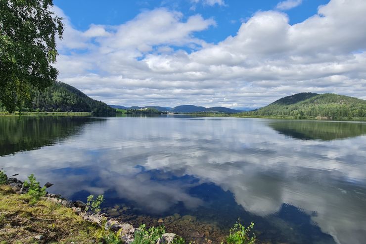 Norsjø i retning Gvarv - Notodden - Akkarhaugen-foto Geir Johansen.jpg